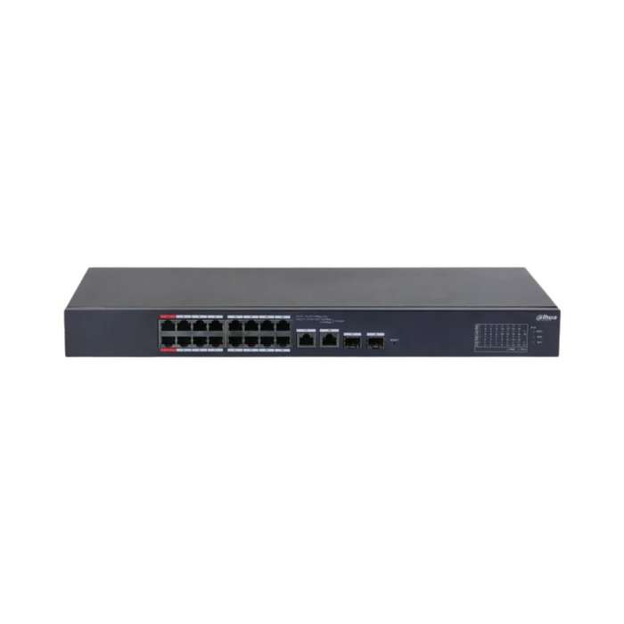 Dahua Switch 18 Port:16xPoE 2SFP 2UP Cloud Managed