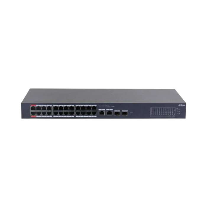 Dahua Switch 28 Port:24xPoE 2SFP 2UP Cloud Managed