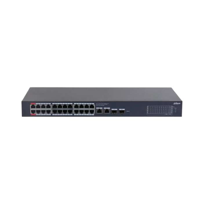 Dahua GB Switch 28 Port:24xPoE 2SFP 2UP C/Managed