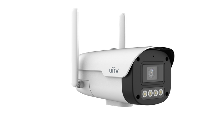 Uniview 2MP ColorHunter 4G Fixed Dual-light Bullet Network Camera - Su
