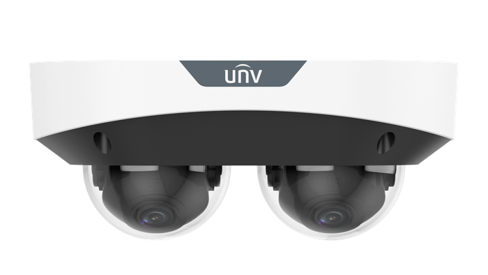 Uniview 2*2MP LightHunter MultiView Fixed IR Dome Network Camera - Sur