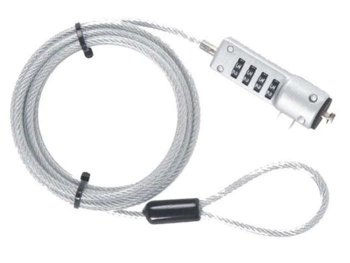 MECER DUAL LOCK 4-DIAL NOTEBOOK/MINI PC CABLE LOCK