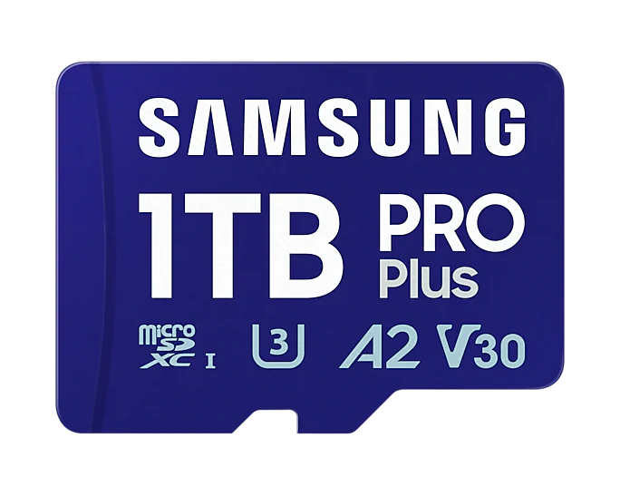 Samsung PRO Plus microSDXC Memory Card  Read : up to 180MB/s Write : up to 130