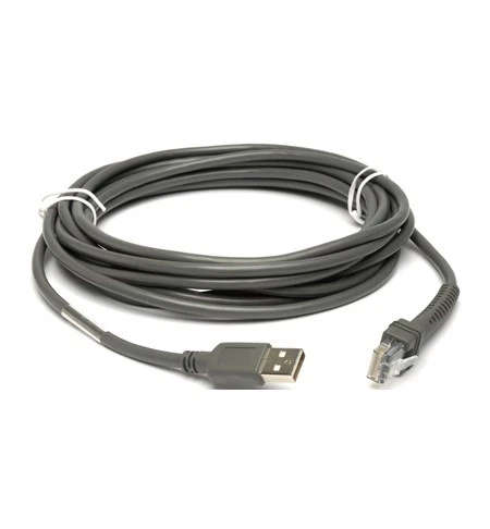 Zebra - 15ft Straight USB Cable
