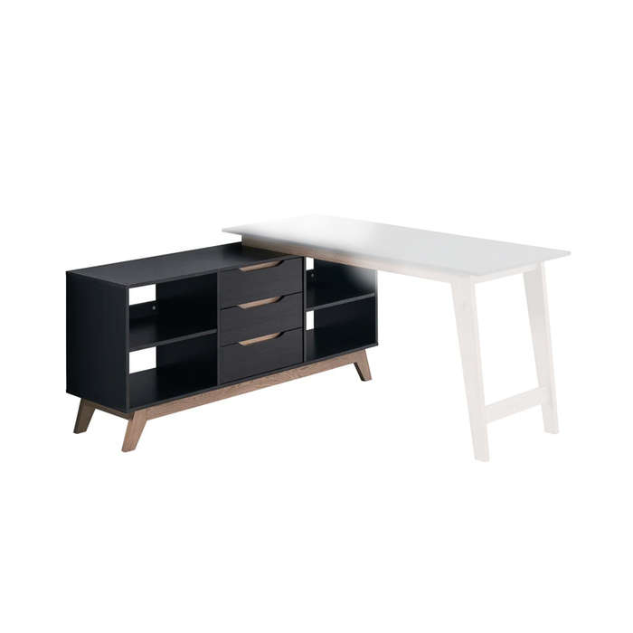 Everfurn Premium Lunar Office- Black  Storage(Box 2 of 2)