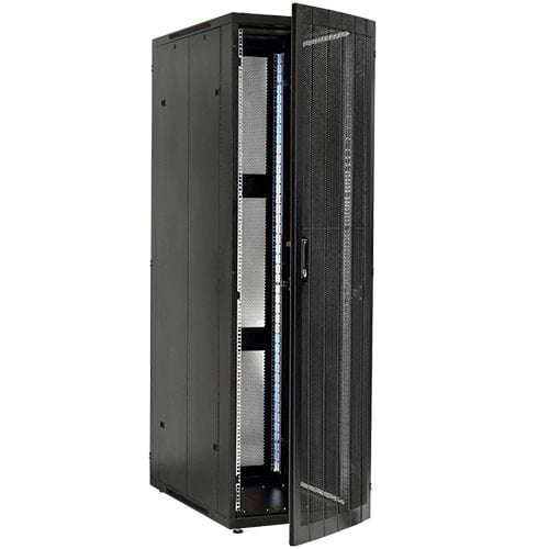 42U 600x1200 Floor Server Cabinet - Perforated - Networking
