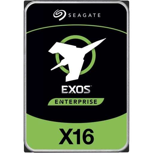 10TB Seagate Exos X16, 3.5", 7200RPM, SATA, 6GbS, 512e, 4Kn, 256MB Cac