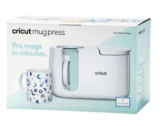 Cricut Mugpress (standalone); Give the gift of vibrant; professional-quality; personalized mugs w...