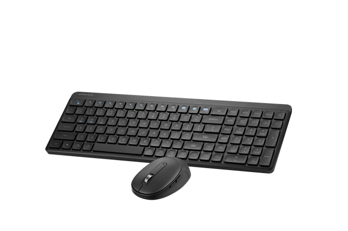 VolkanoX Scorch Bluetooth Wireless Keyboard and Mouse Combo - Graphite