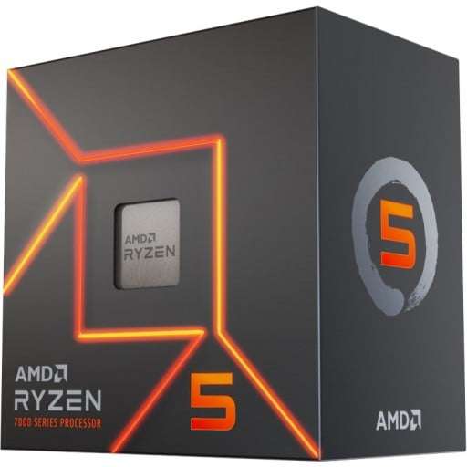 AMD Ryzen 5 7600 5.10GHz 6-Core Zen 4 Socket AM5 Desktop CPU