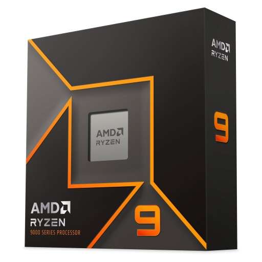AMD Ryzen 9, Processor socket: Socket AM5, Processor lithography: 4 nm. Memory channels: Dual-cha...