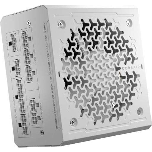 Corsair RM1000e 1000W Cybernetics Gold Fully Modular White ATX 3.1 Desktop Power Supply