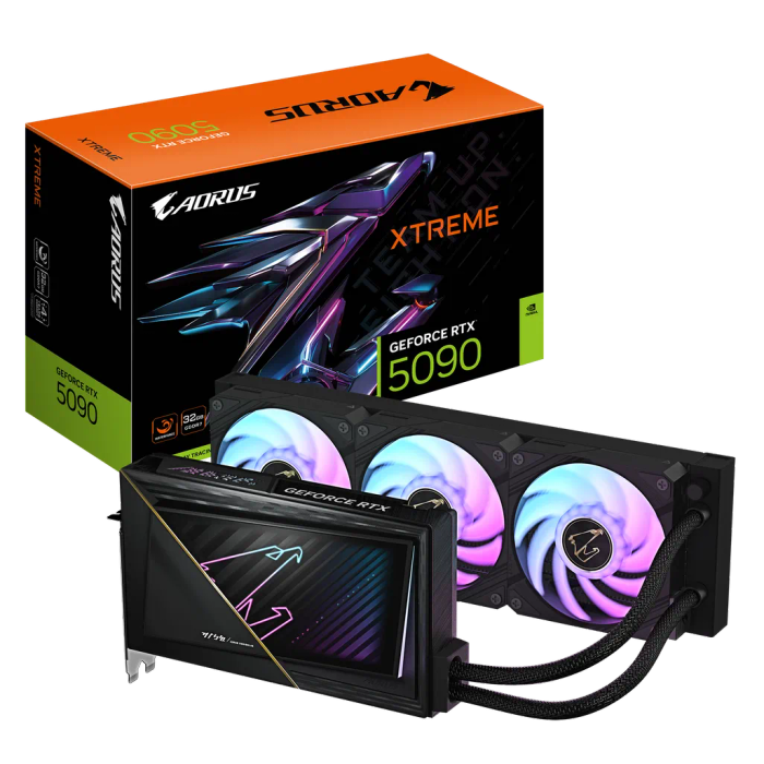 Gigabyte GeForce RTX 5090 Aorus Xtreme Windforce 32G 32GB GDDR7 512-bit PCIe 5.0 - Graphics Card