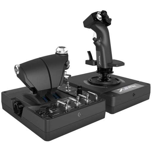 Logitech X56 HOTAS RGB Throttle And Stick Simulation Controller