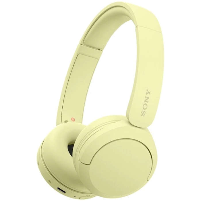 Sony WH-CH520 (Yellow) Bluetooth On-Ear Headphones