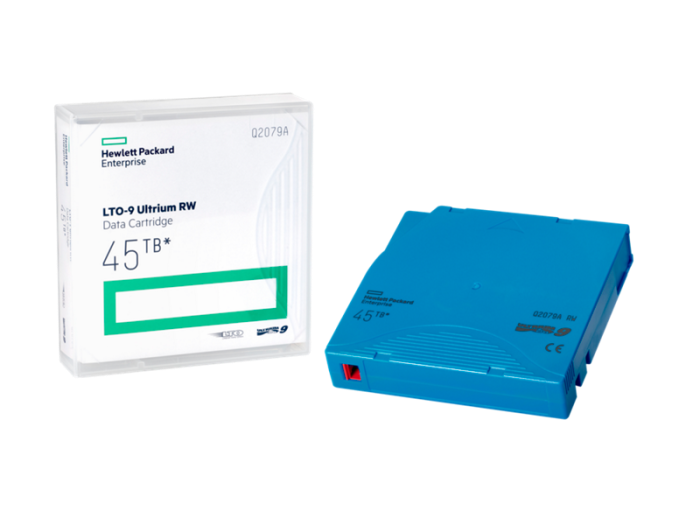 HPE LTO-9 Ultrium (18TB / 45TB) RW Data Cartridge Next-Generation