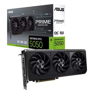 ASUS Prime GeForce RTX 5050 8GB GDDR6 OC Graphics Card