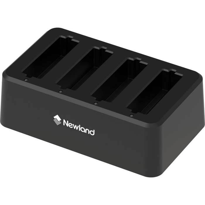 Newland-4-slot battery charger for MT90 series; incl. multiplug adapter