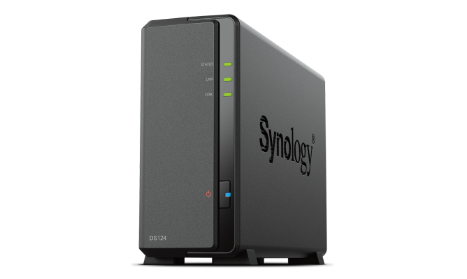 DiskStation 1 Bay NAS; Realtek RTD1619B; 4-core 1.7 GHz; 1 GB DDR4 non