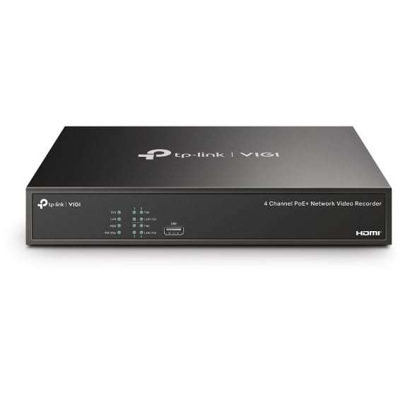TP-Link Vigi NVR1004H-4P 4-Channel PoE Network Video Recorder