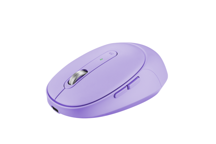 VolkanoX Crater Bluetooth Wireless Mouse - Purple