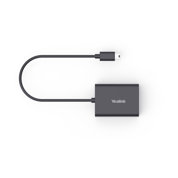 Yealink EHS62 Wireless Headset Adapter For WH64 Series Headsets, compa