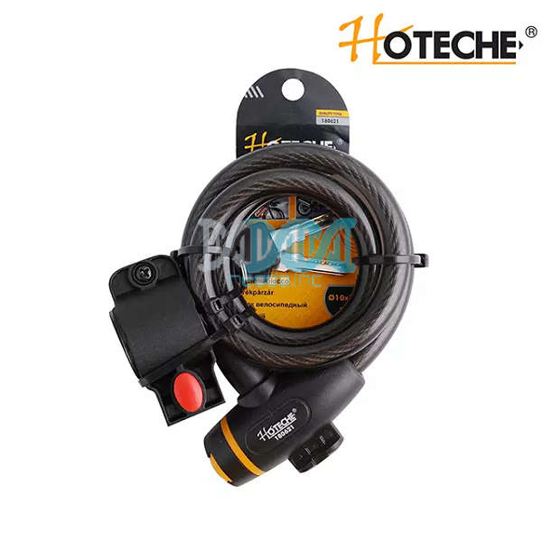 Spiral Bicycle Cable Lock 10X1000mm