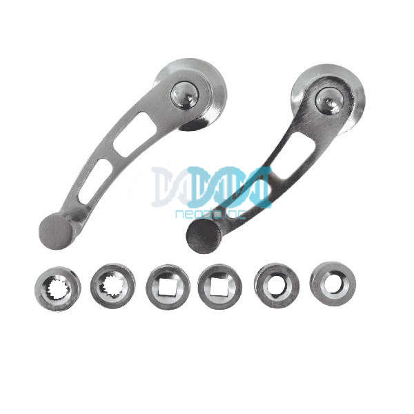 Window Winder Handle Set Chrome