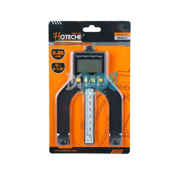 Hoteche 0 To 80Mm Digital Depth And Height Gauge