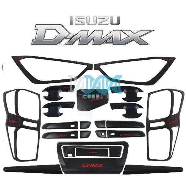 Dress Up Kit Whole Black Isuzu Dmax 2020-