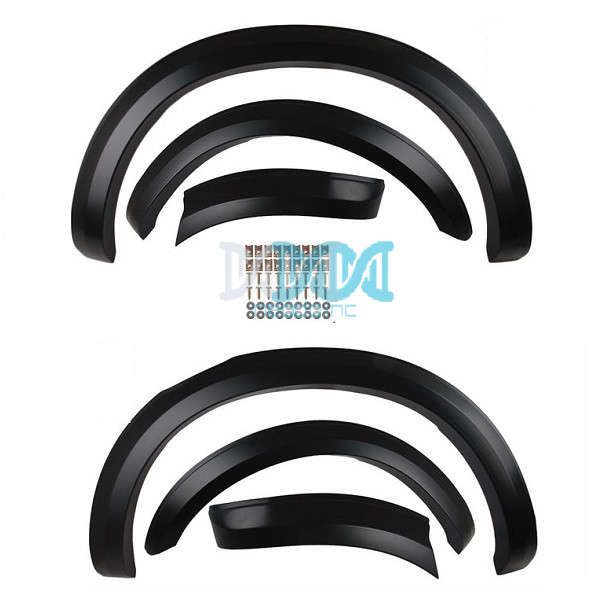 Fender Flares Black Slimline Dmax 2020- Never