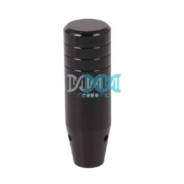 Gear Knob  Aluminium  Black W/Inserts