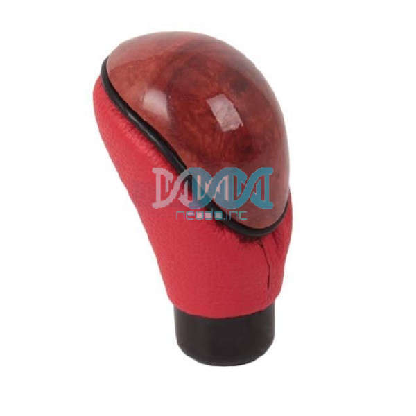 Gear Knob Universal Wooden/Red