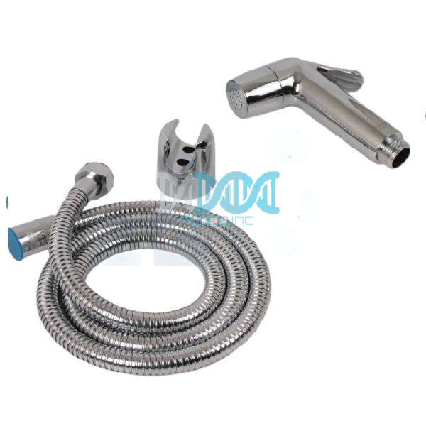 Chrome Toilet Bidet Set