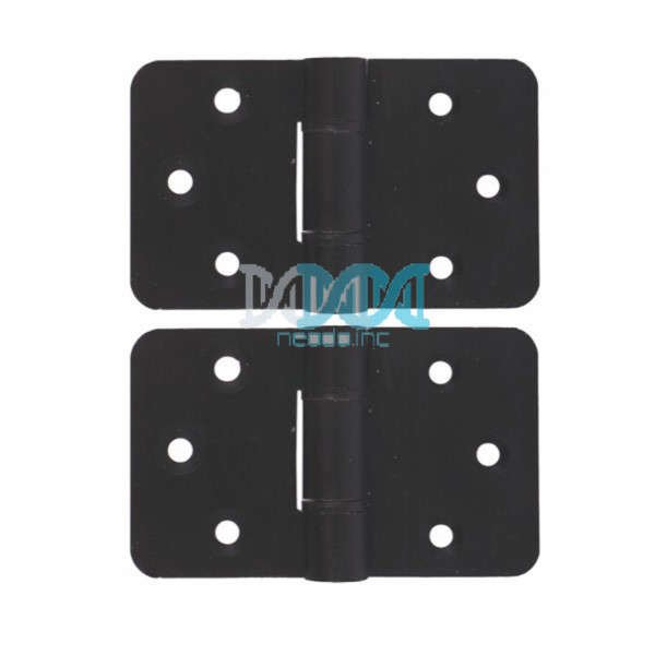 Canopy Hinge Powder Coat Black Set