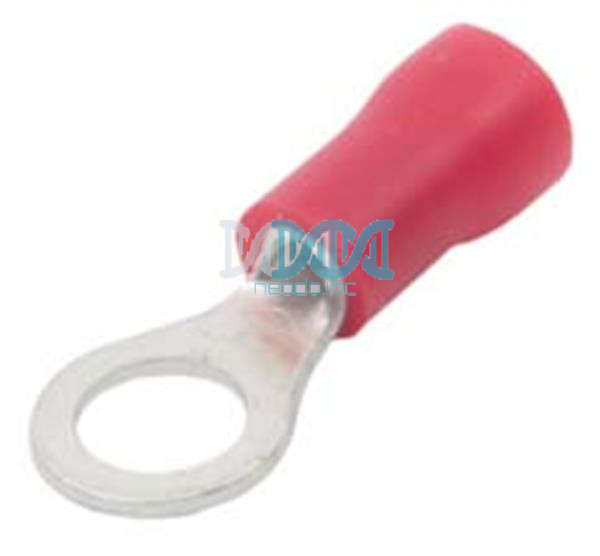 Red Ring Terminal  5.3mm 10 Pieces