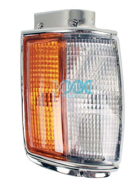 Toyota Hilux Corner Lamp Chrome 84-87 Left Hand