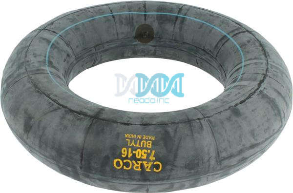 16 (16 Inch) Inner Tyre Tube With Tr75A Valveshort Stem- Size: 750-16