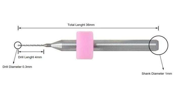 Nozzle Drill Cleaner 0.4mm