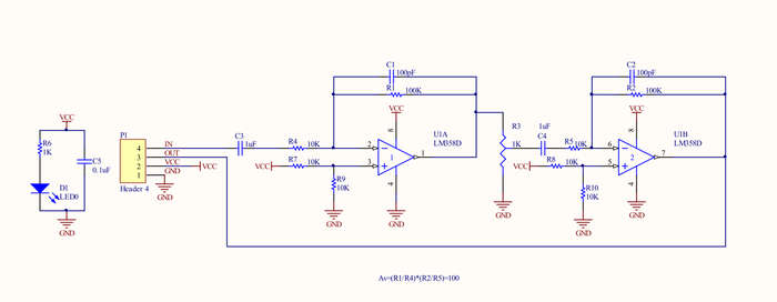 LM358 Operational/Signal Amplifier Module