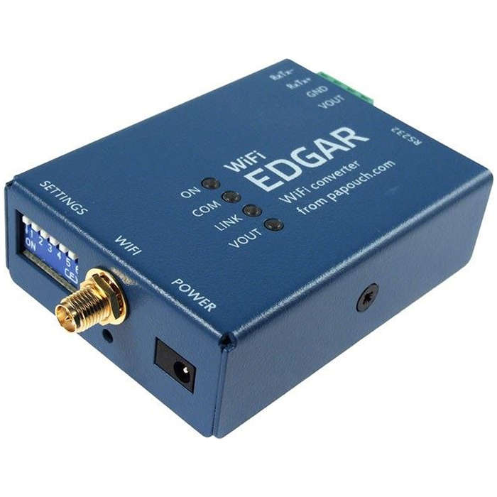 EDGAR WiFi: WiFi to RS232 or RS485 converter