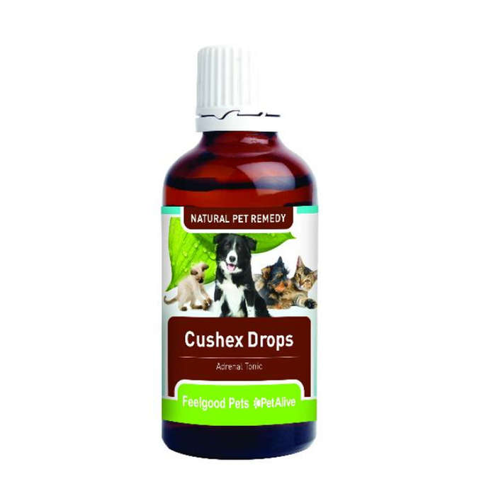 Cushex Drops - Natural remedy supports dog & cat adrenal health