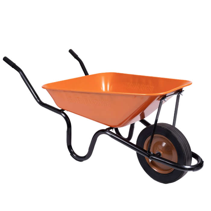 Bester Barrows Krieba Steel Wheelbarrow 65L