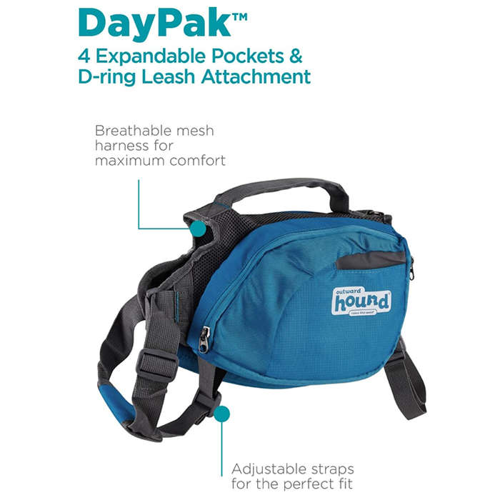 Outward Hound DayPak Blue Large