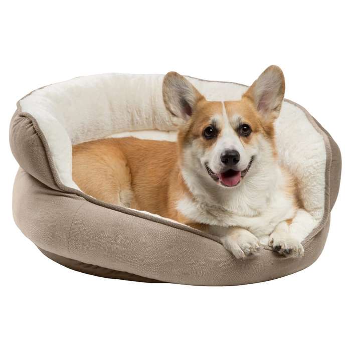 Best Friends by Sheri Throne Pet Bed Wheat Mini