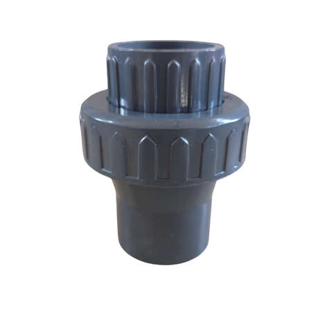 POOL FITTING NON-RETURN VALVE GLUED SINGLE UNION 50mm