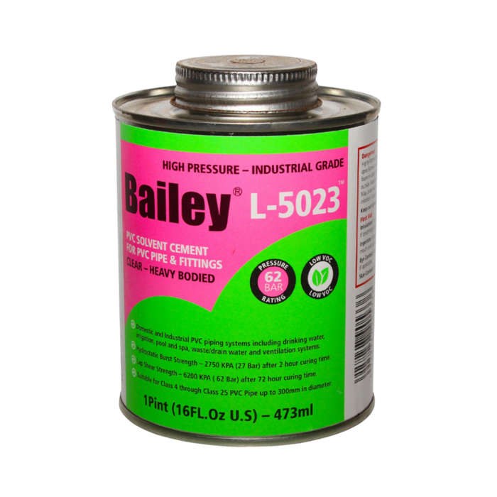 SOLVENT WELD BAILEY HIGH-PRESSURE 473ML