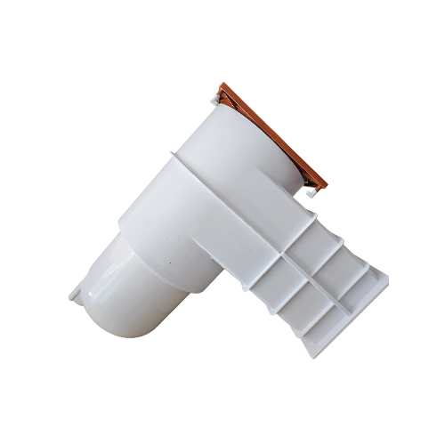 POOL WEIR STANDARD EARTHECO WHITE WITH FLAP
