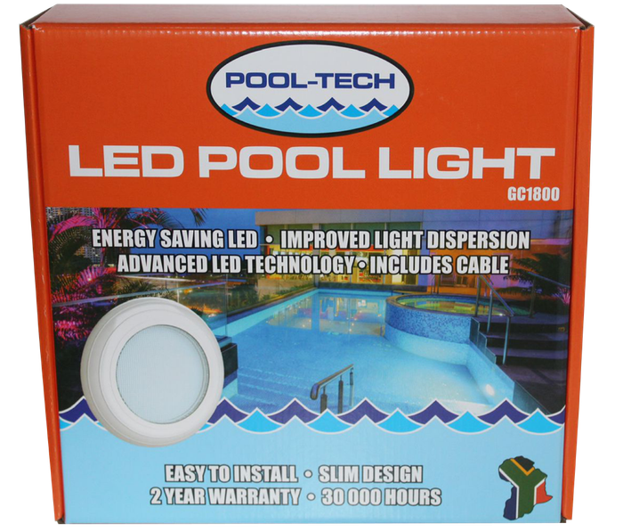 POOL LIGHT LED RETROFIT POOL TECH ARCTIC WHITE