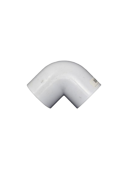 POOL FITTING PVC ELBOW 50X90 DEG WHITE